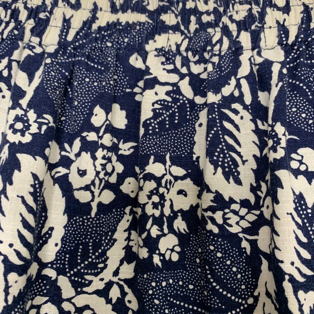 The Great Boating Skirt Navy Falling Leaves Women’s New Small - Picture 4 of 16
